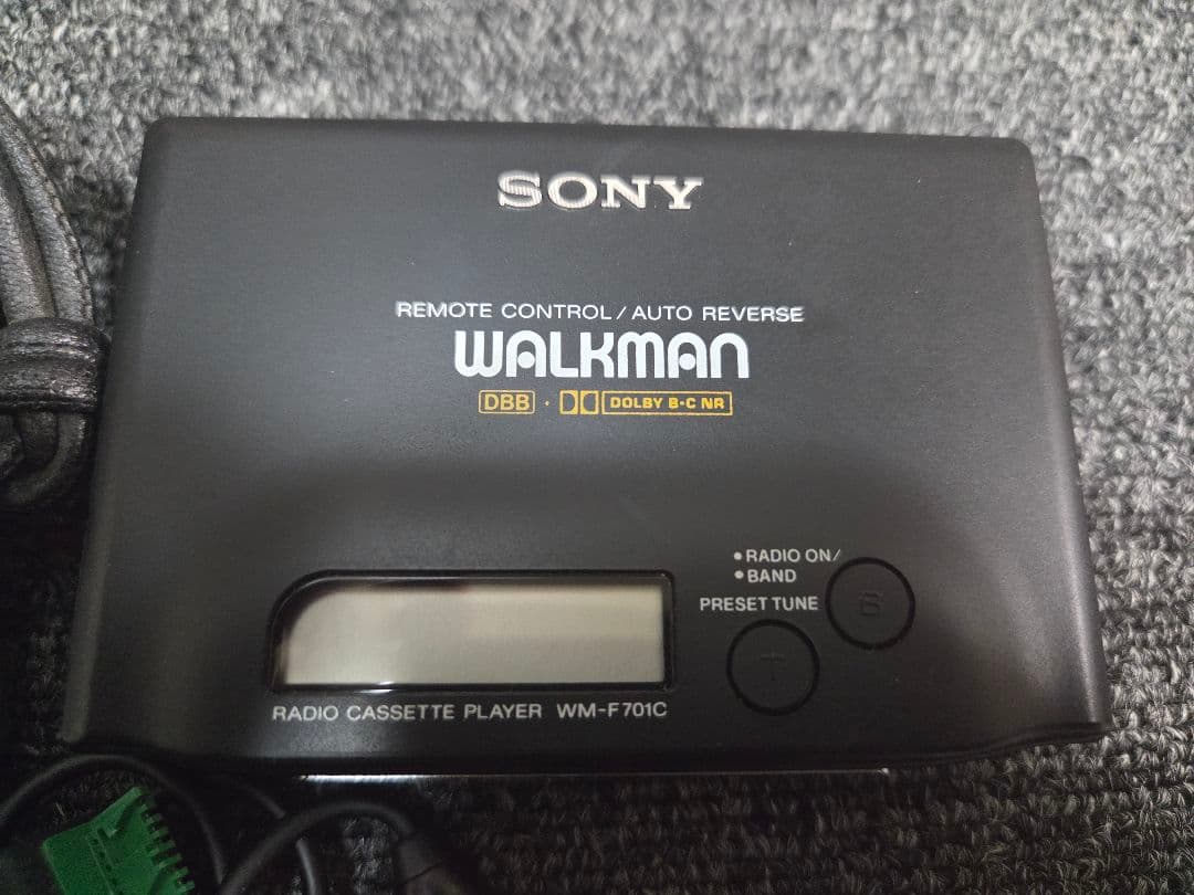 Sony Cassette Players Walkman Wm-F701C 1979