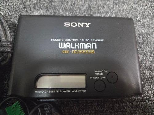 Sony Cassette Players Walkman Wm-F701C 1979