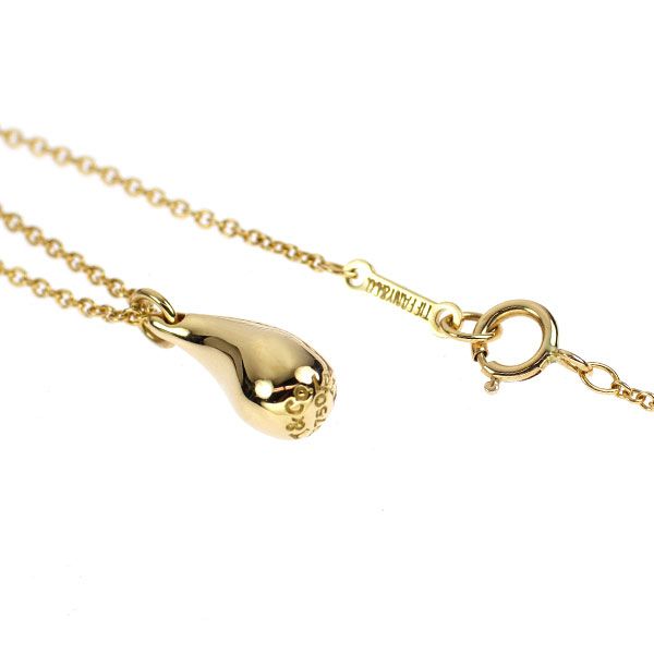 Tiffany Necklace K18Yg
