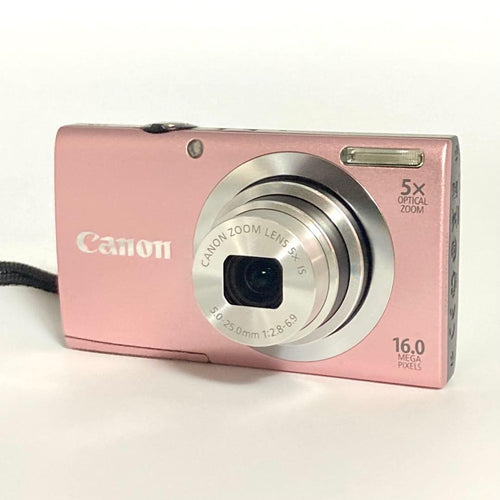 Canon Compact Digital Camera Powershot A2400 Is Pink