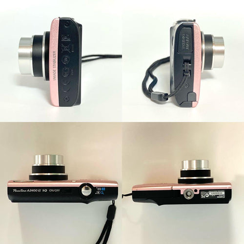 Canon Compact Digital Camera Powershot A2400 Is Pink