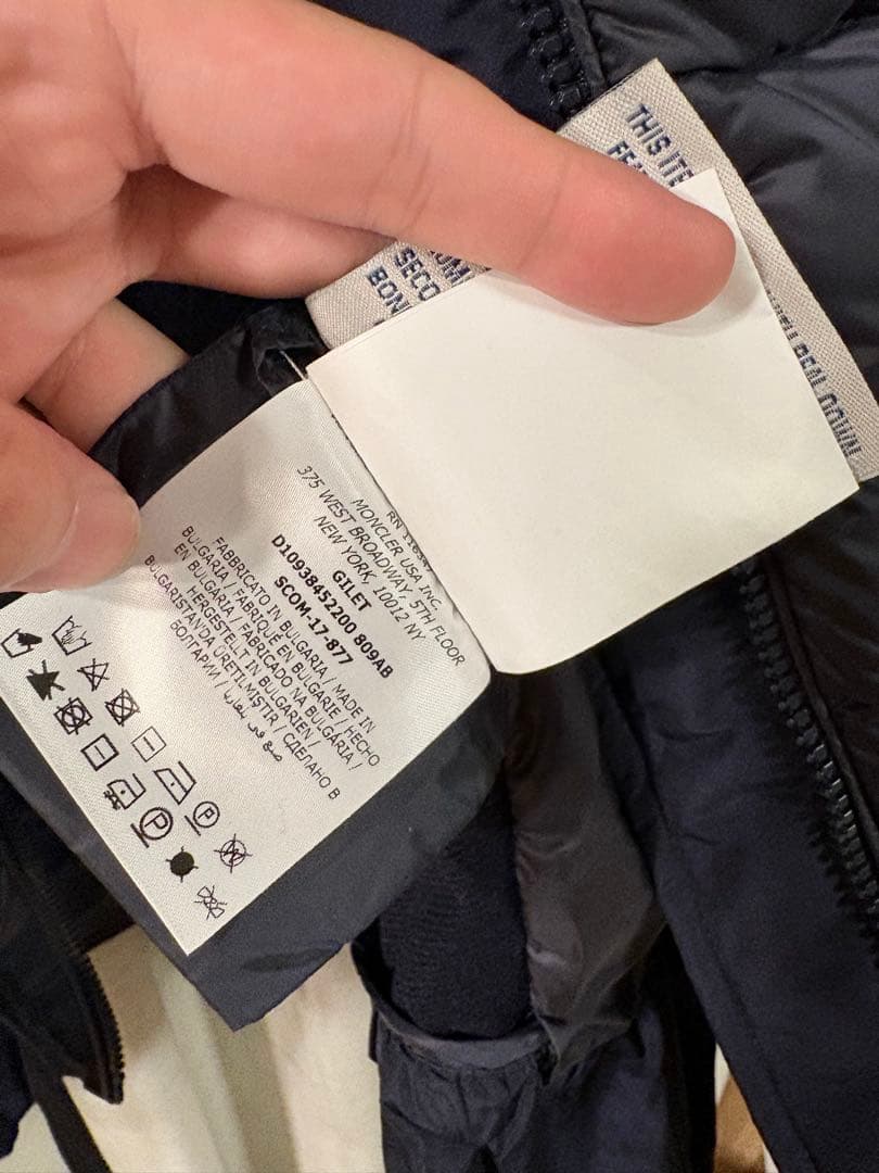 Moncler Down Quilted Vests Gilet