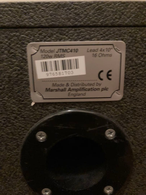 Marshall Guitar Amplifier Jtm60
