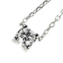 Cartier Necklace K18Wg 0.18Ct E Vvs2 3Ex C