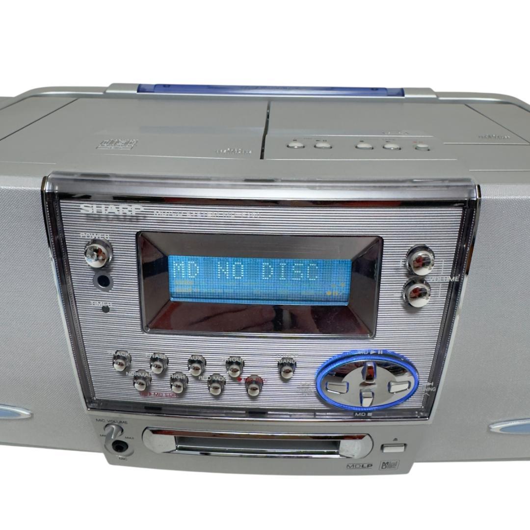 Portable Cd Player Sharp Md-F350 Md