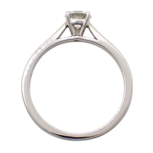 Cartier Ring 0.30Ct 1895 G Vvs1 Pt950 6 4666