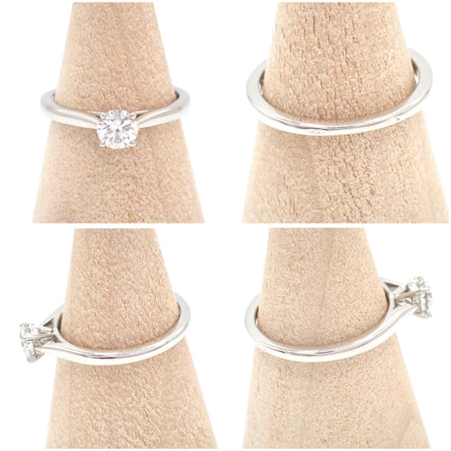 Cartier Ring 0.30Ct 1895 G Vvs1 Pt950 6 4666