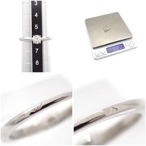 Cartier Ring 0.30Ct 1895 G Vvs1 Pt950 6 4666