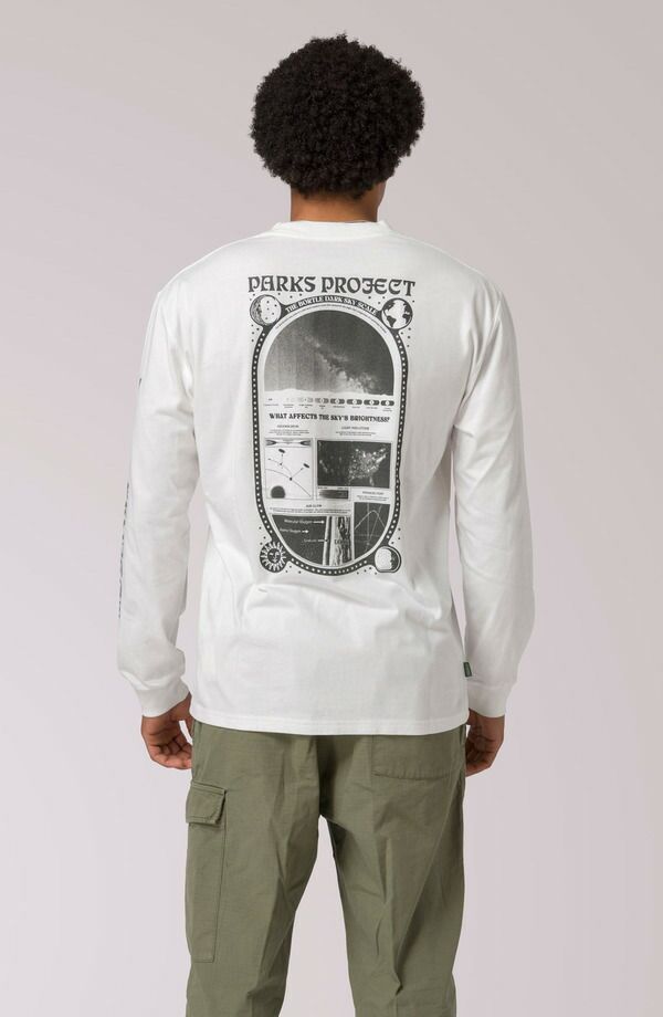Short Sleeve (T -Shirt) Parks Project Dark Sky Scale Long Tee Marshmallow