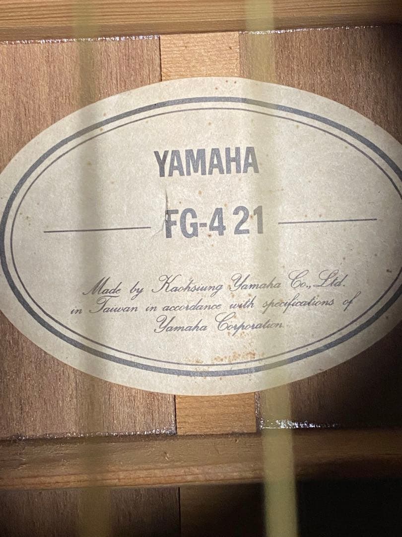 Yamaha Acoustic Guitars Fg-421