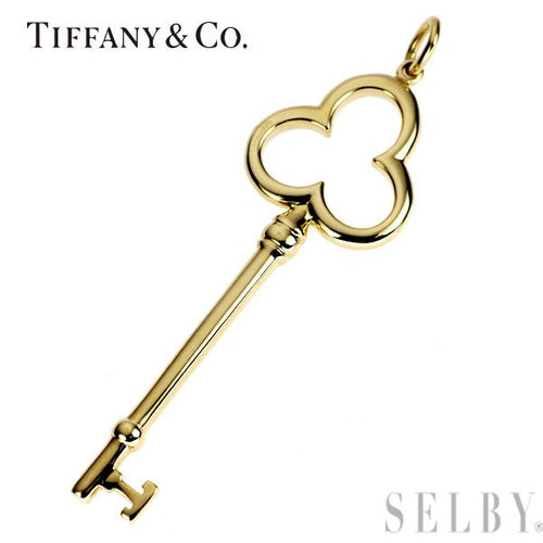 Tiffany Necklace K18Yg