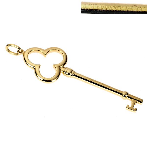 Tiffany Necklace K18Yg