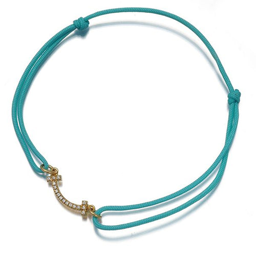 Tiffany Bracelet T K18Yg/ #191491