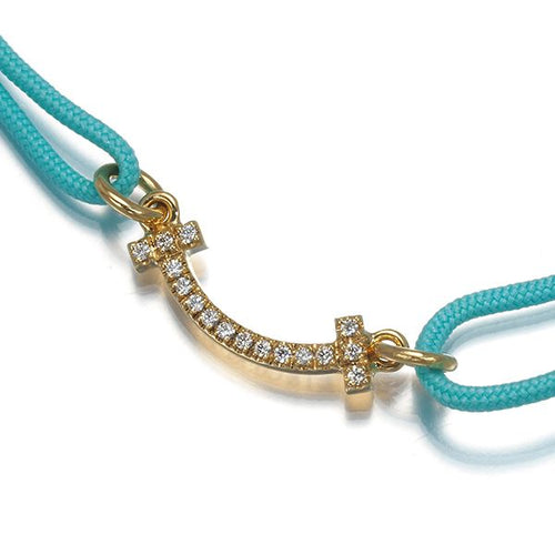 Tiffany Bracelet T K18Yg/ #191491