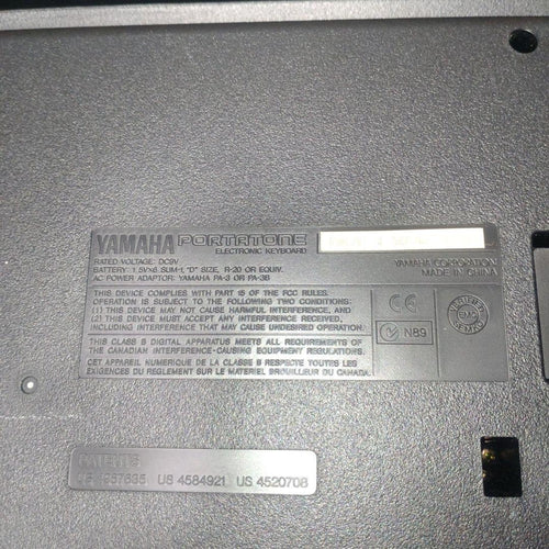 Yamaha Keyboards Digital Pianos Psr-79 49