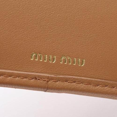 Miu Bi-Fold Wallet Matelasse'Miu
