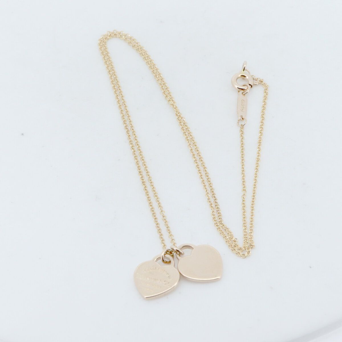 Tiffany Necklace Co. K18Pg(18