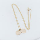 Tiffany Necklace Co. K18Pg(18