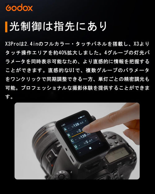 Others Godox X3Pro C Canon Ttl 2.4G Lcd 3 Tcm Bluetooth