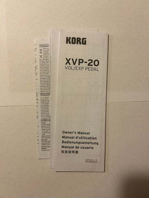 Korg Other Xvp-20
