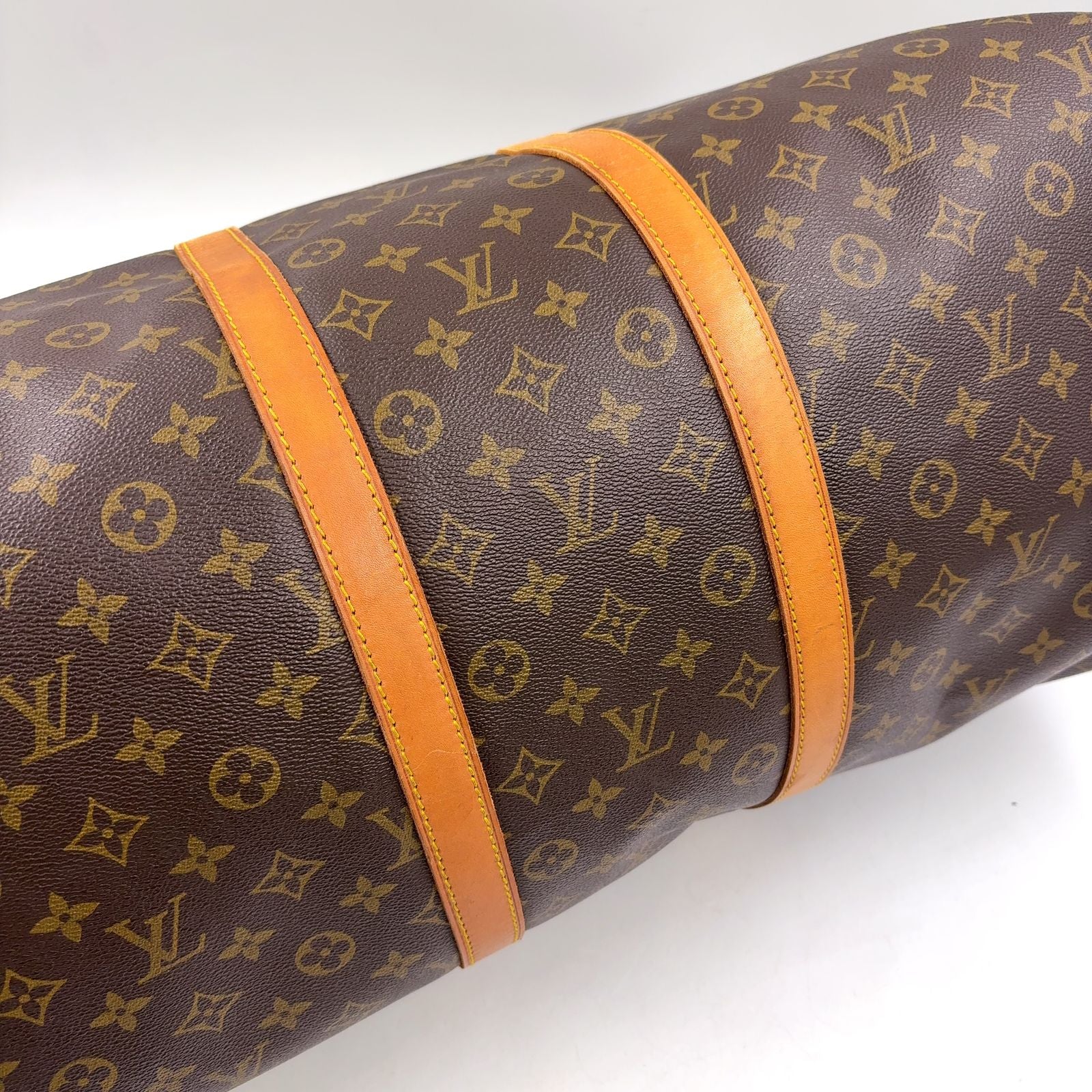 Louis Vuitton Boston Bag Travel 55 Pvc M41414