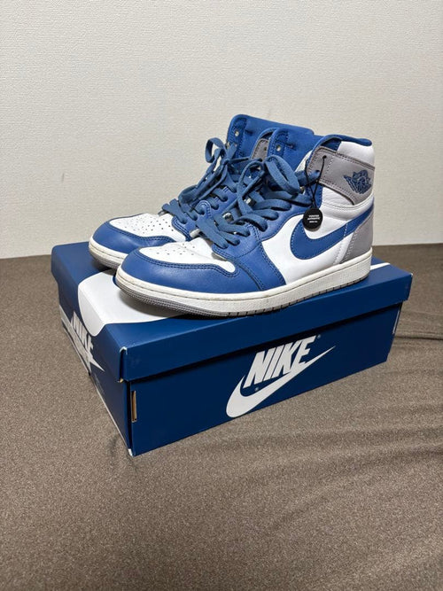Nike Sneakers Airjordan 1 Highog Blue White