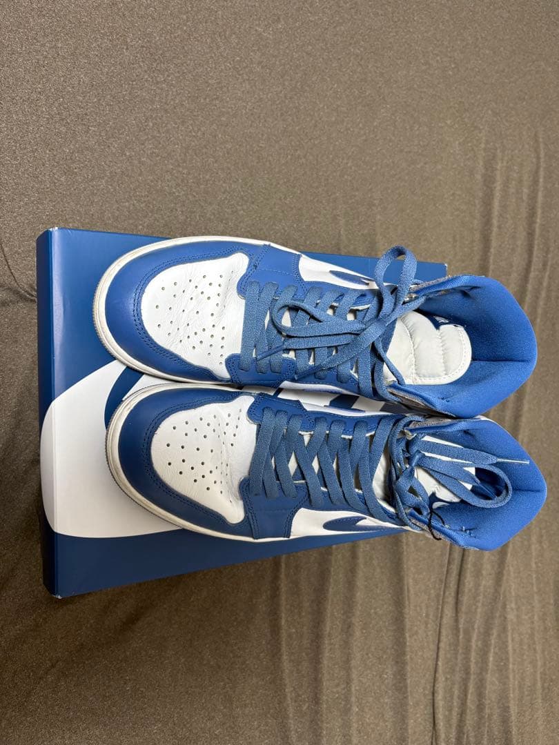 Nike Sneakers Airjordan 1 Highog Blue White