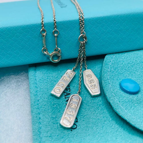 Tiffany Necklaces 1837 3 Ag925