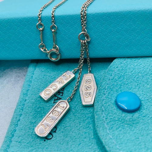 Tiffany Necklaces 1837 3 Ag925