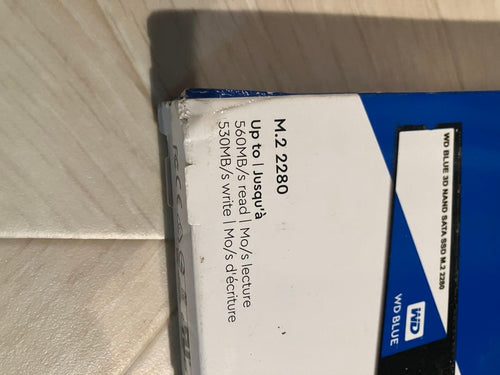Western Digital External Ssds Wd Blue Ssd 500Gb
