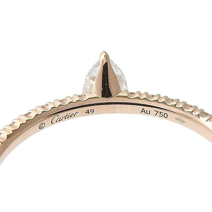 Cartier Ring K18Pg 750 49 9 1.2G 240101875409