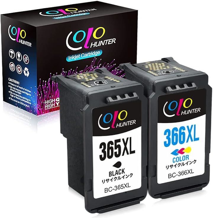 Others Colohunter Canon Bc-365Xl+Bc-366Xl 2 365+366 Pixus Ts3530(