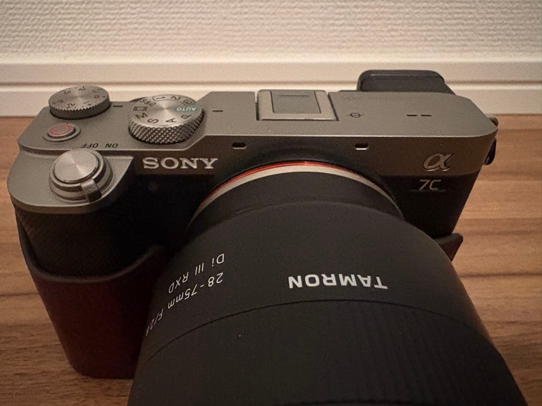 Sony Mirrorless Interchangeable Lens Cameras 7C +Tamron 28-75Mm F2.8