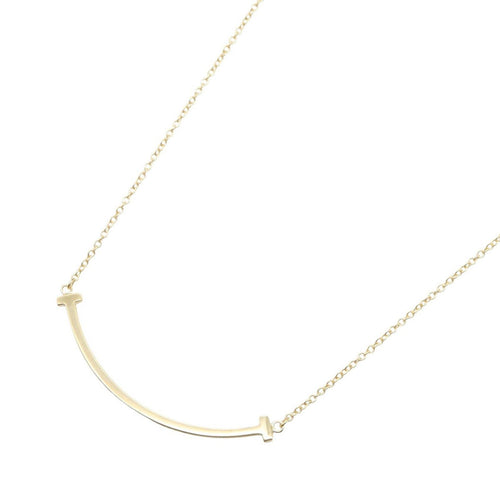 Tiffany Necklace Co T 41/46 K18 Used A