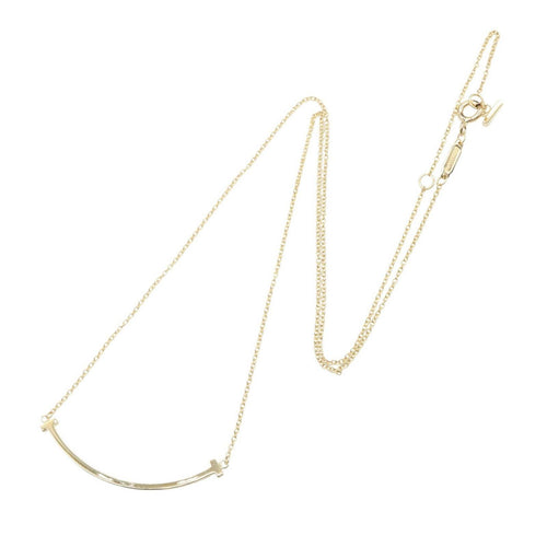 Tiffany Necklace Co T 41/46 K18 Used A
