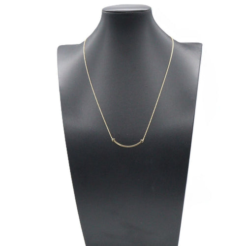 Tiffany Necklace Co T 41/46 K18 Used A