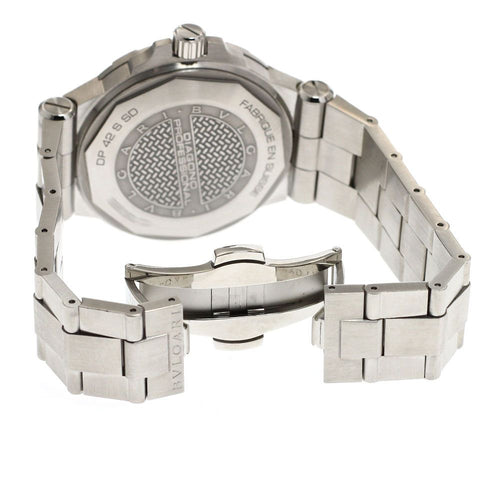 Bvlgari Automatic Winding Clock Dp42Ssd _930011