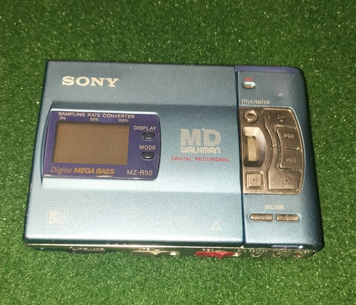 Sony Portable Md Players Mz-R50