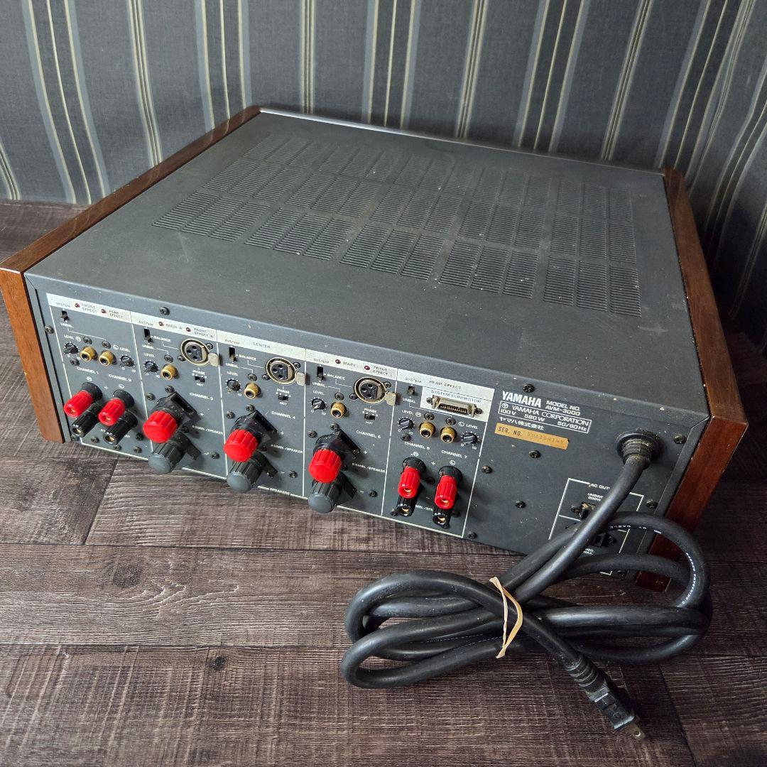Yamaha Power Amplifier Avm-3000 7Ch