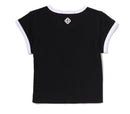 Short-Sleeve Bathing Ape Baby Lisa Cropped Tee L