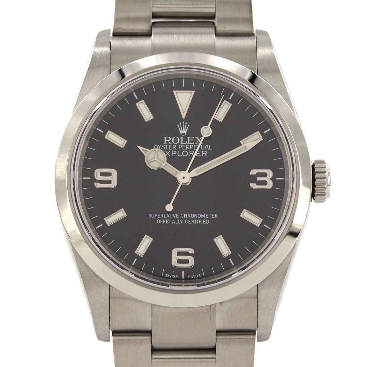Rolex Automatic Winding Clock I 114270 Ss Z