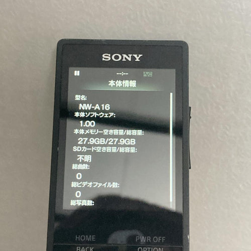 Sony Digital Audio Player Walkman Nw-A16 Bluetooth