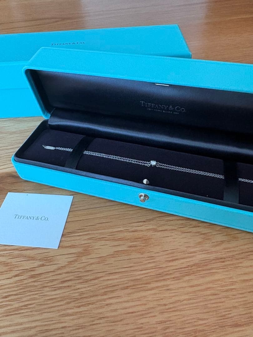 Tiffany Bracelets Pt950 0.17Ct