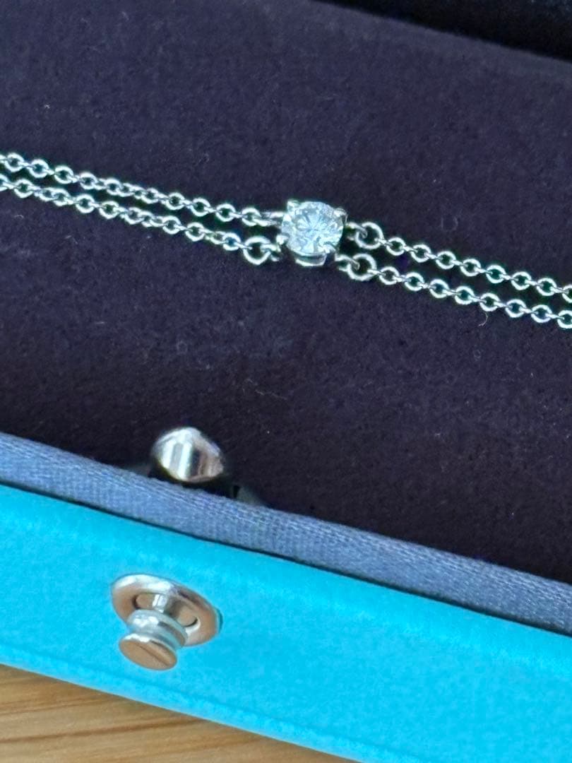 Tiffany Bracelets Pt950 0.17Ct