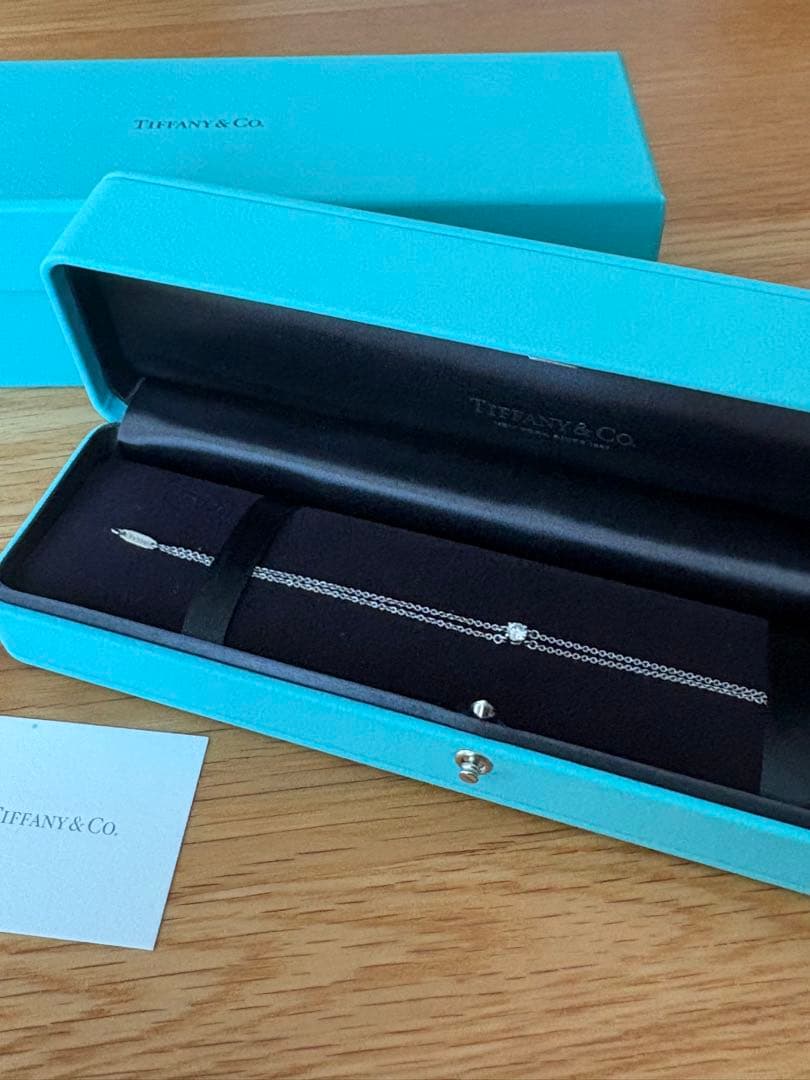 Tiffany Bracelets Pt950 0.17Ct