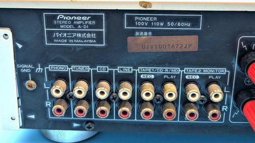 Pioneer Premium Amplifier A-D1