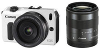 Digital Slr Canon Eos M Ef-M18-55Mm F3.5-5.6 Is Stm/Ef-M22Mm F2 Stm Eosmwh-