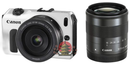 Digital Slr Canon Eos M Ef-M18-55Mm F3.5-5.6 Is Stm/Ef-M22Mm F2 Stm Eosmwh-