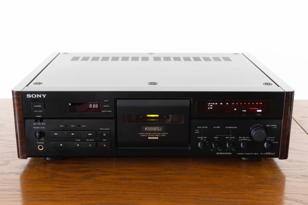 Sony Cd, Md Cassette Decks Tc-K555Esj Es 3