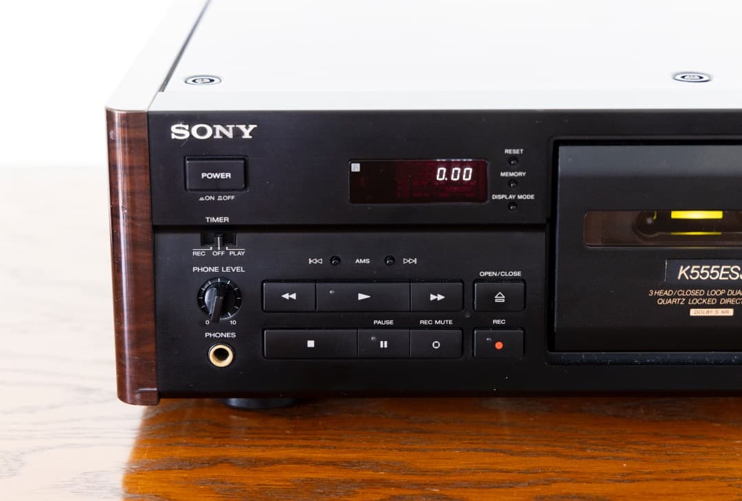 Sony Cd, Md Cassette Decks Tc-K555Esj Es 3